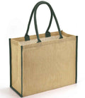 BR103 Natural/Forest Green Front