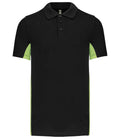 KB232 Black/Lime Green Front