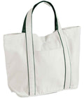 W950 Soft White/Bottle Green Front
