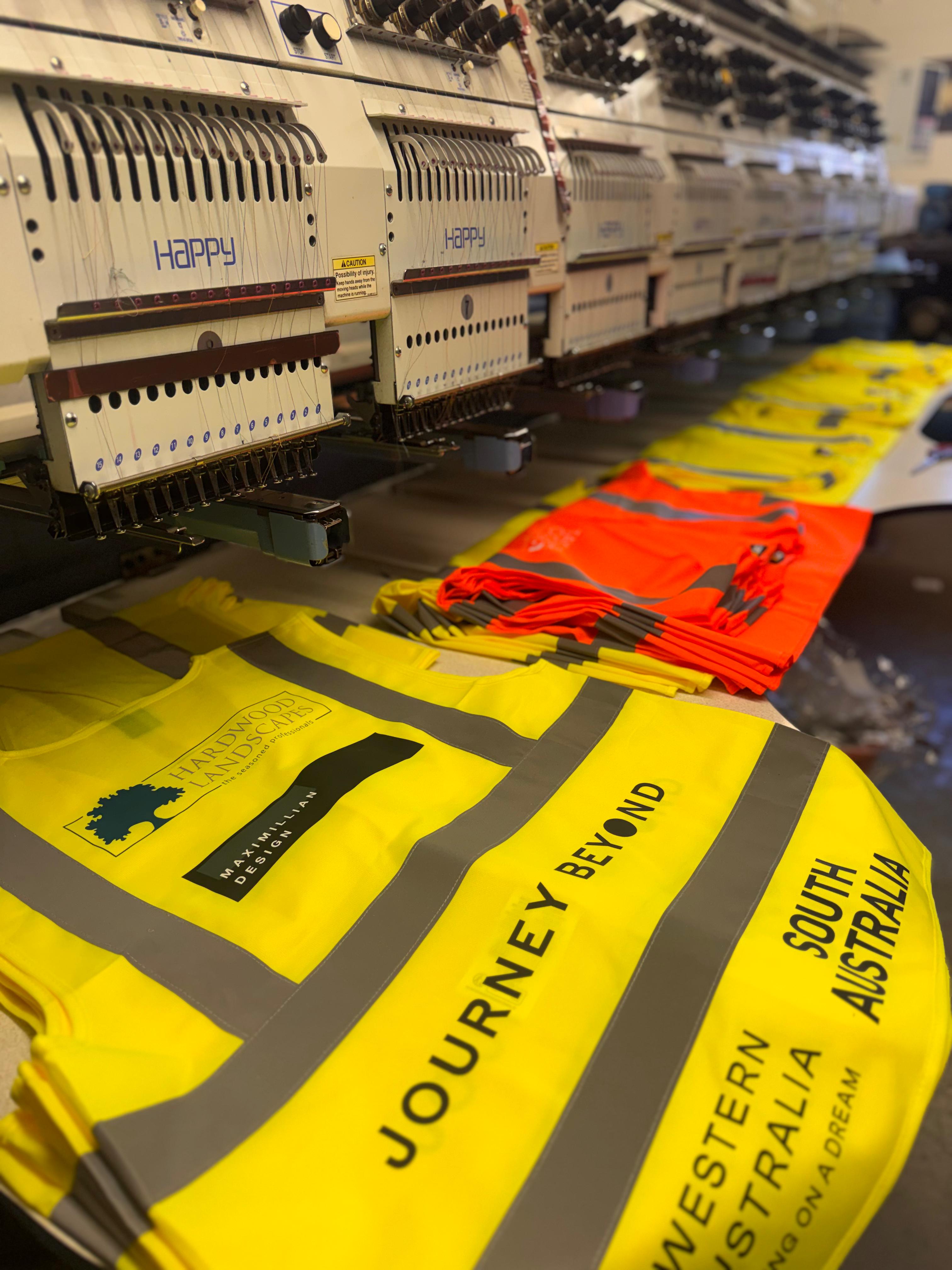 Custom embroidered and printed workwear by ProWear Attire Birmingham