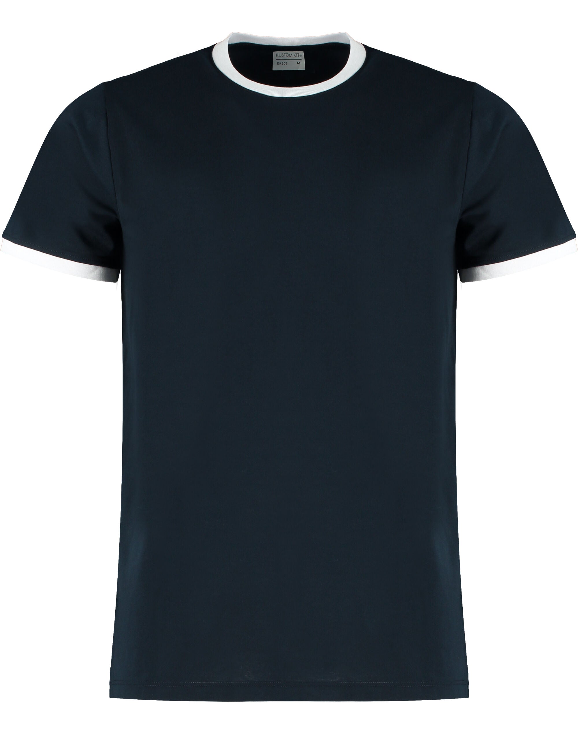 Kustom Kit Mens Fashion Fit Ringer Tee