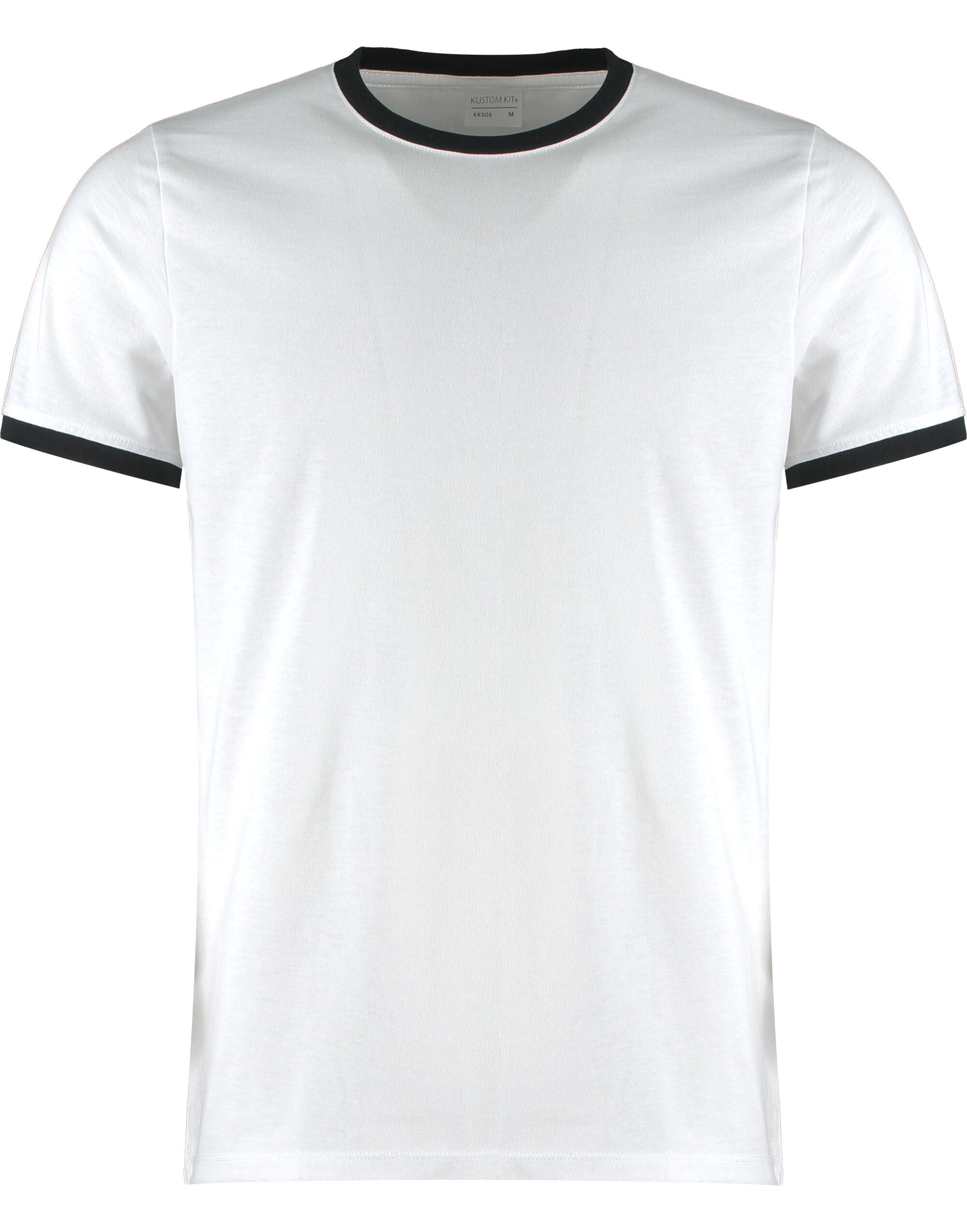 Kustom Kit Mens Fashion Fit Ringer Tee