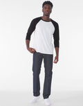 Canvas Unisex 3/4 Sleeve Baseball Tee