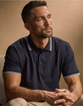 Tee Jays Mens Luxury Stripe Stretch Polo