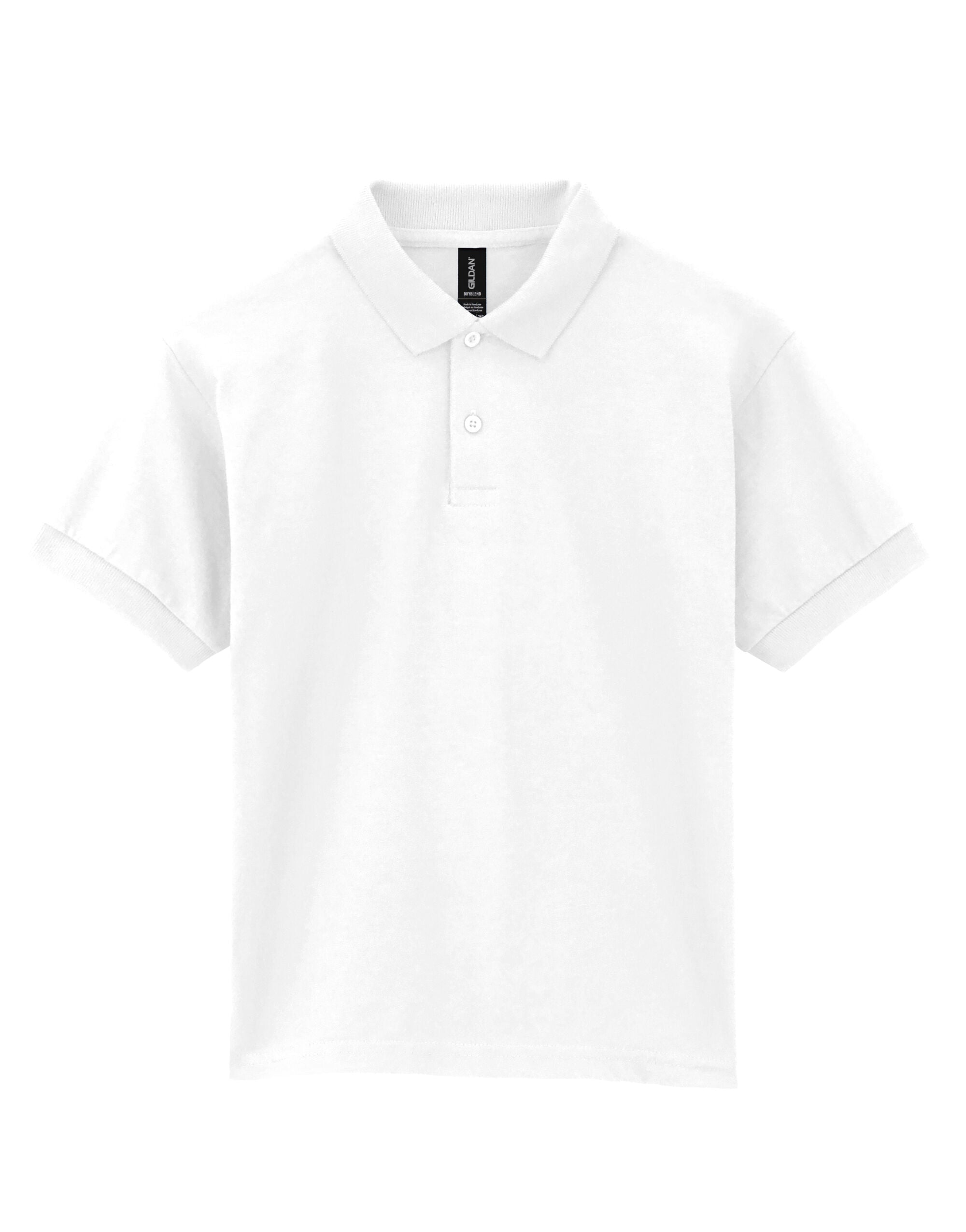 Gildan Dryblend Youth Jersey Polo