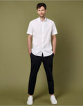 Kustom Kit Mens SS Tailored Oxford Shirt