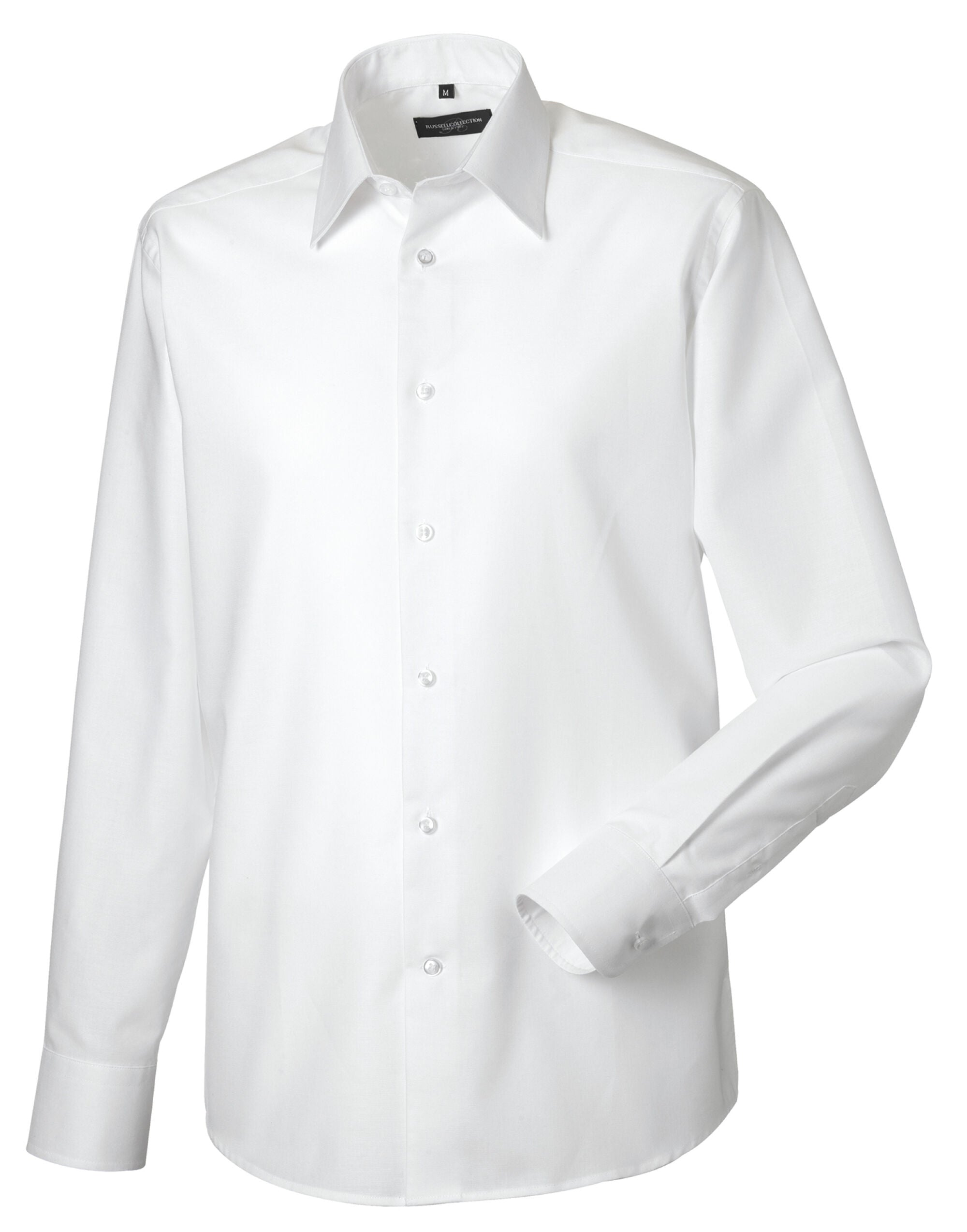 Russell Collection Men LS Tailor Oxford