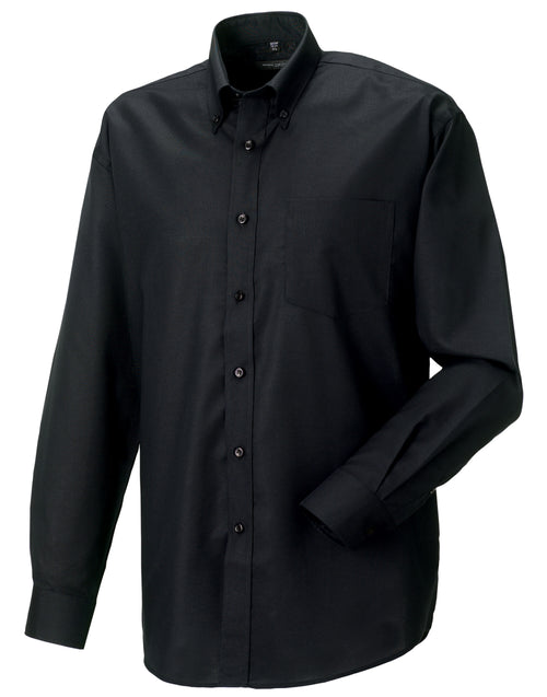 Russell Collection Men LS Classic Oxford