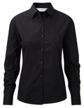 Russell Collection Lady LS PureCot Shirt