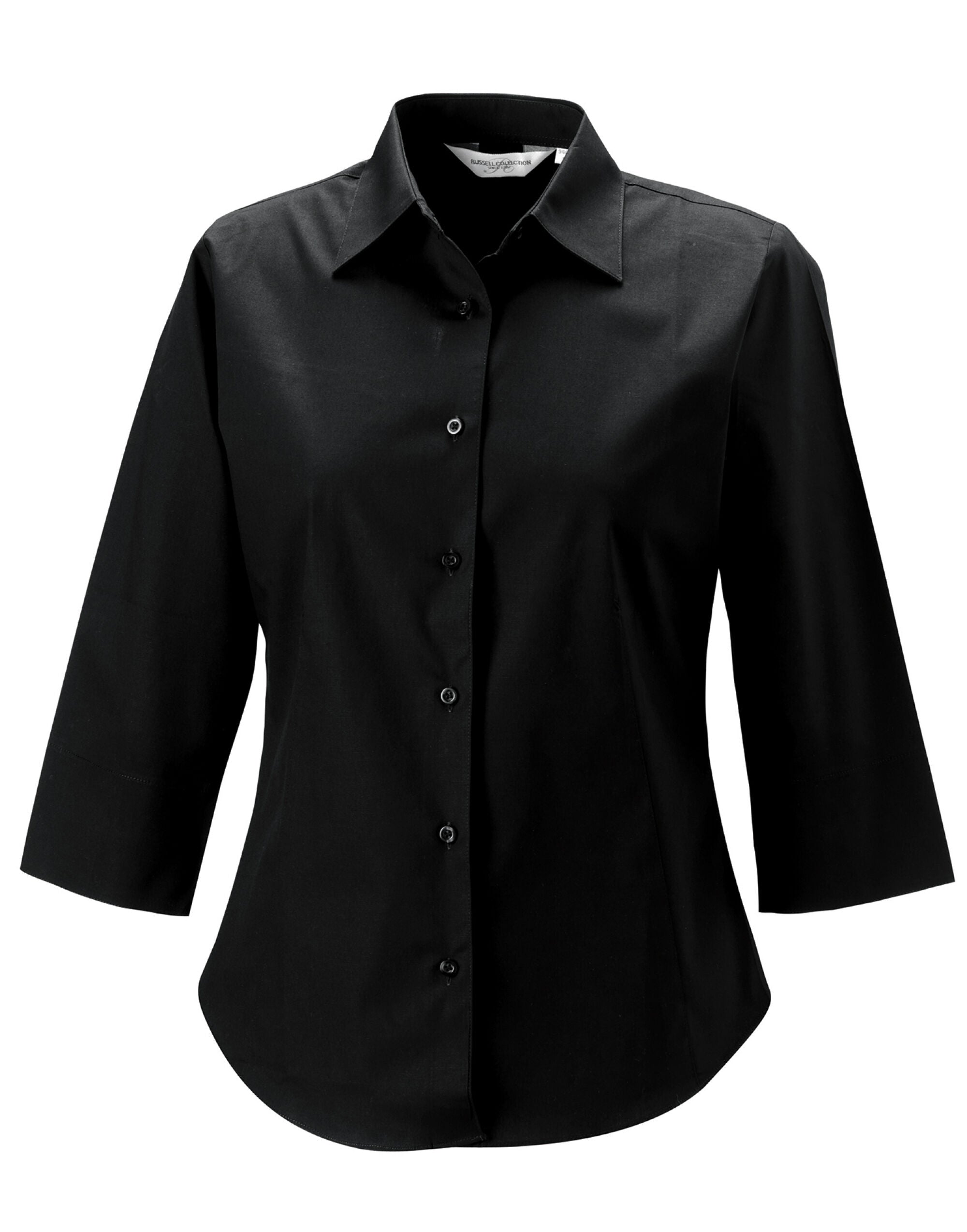 Russell Collection Lady 3/4 Stretch Shrt