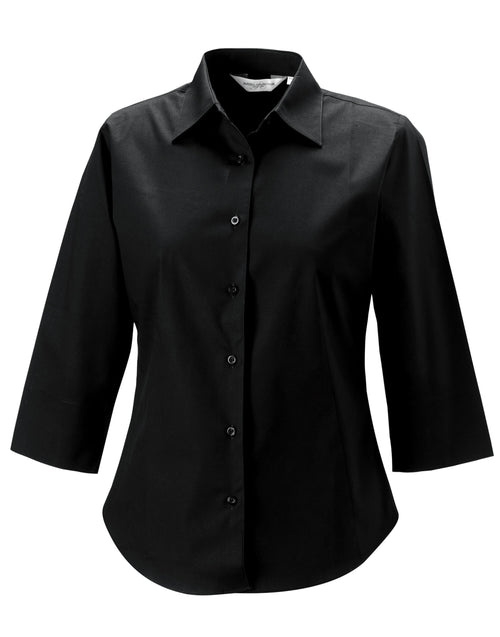 Russell Collection Lady 3/4 Stretch Shrt