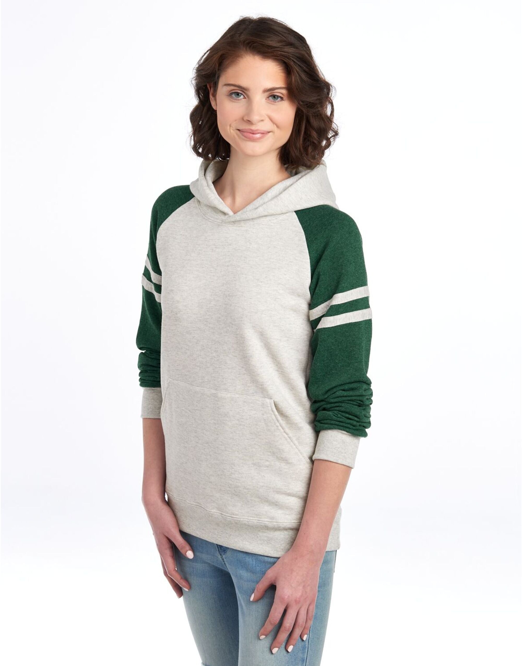 Jerzees NuBlend® Varsity Col-Block Hood