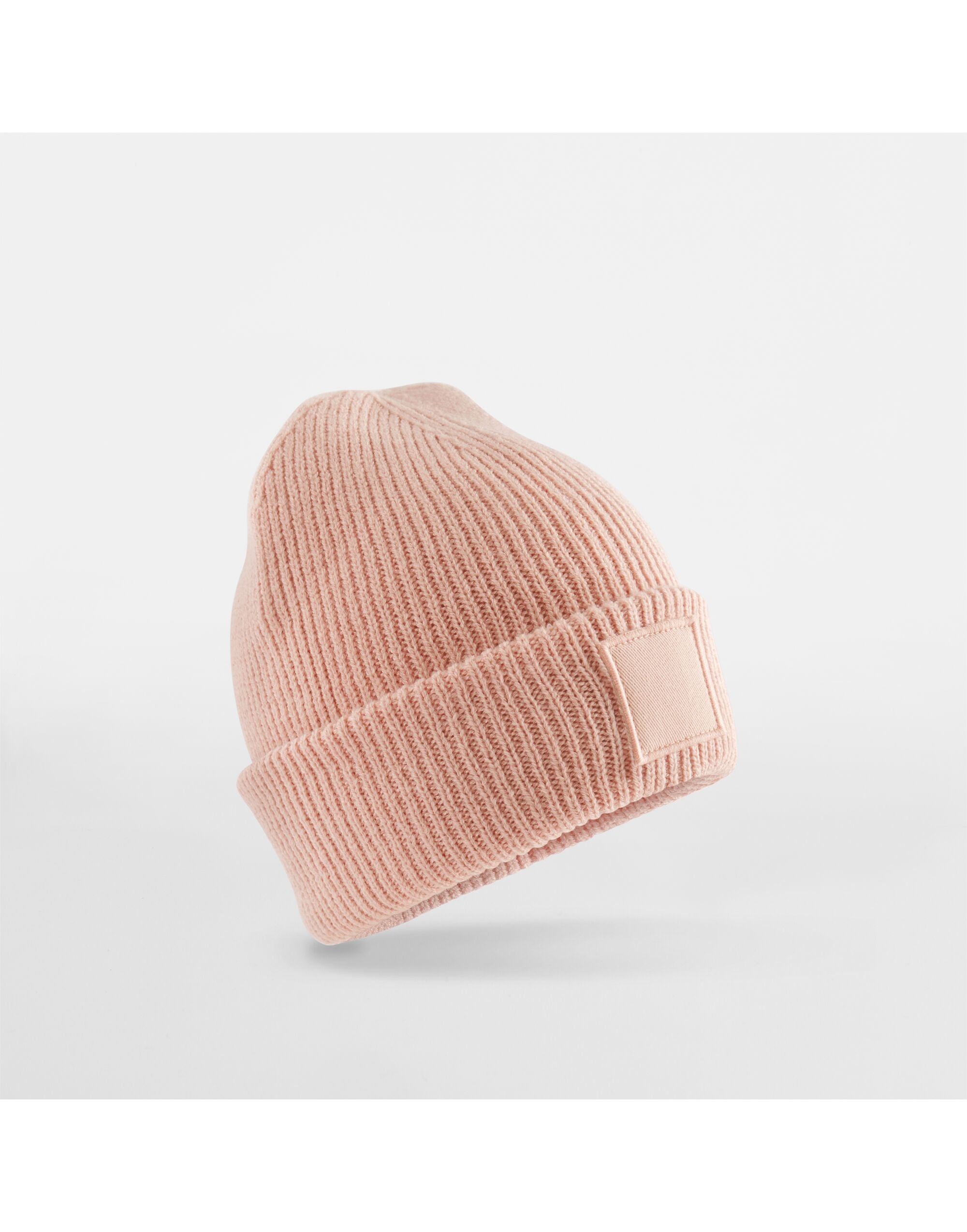 Beechfield Kids Cuff Tonal Patch Beanie