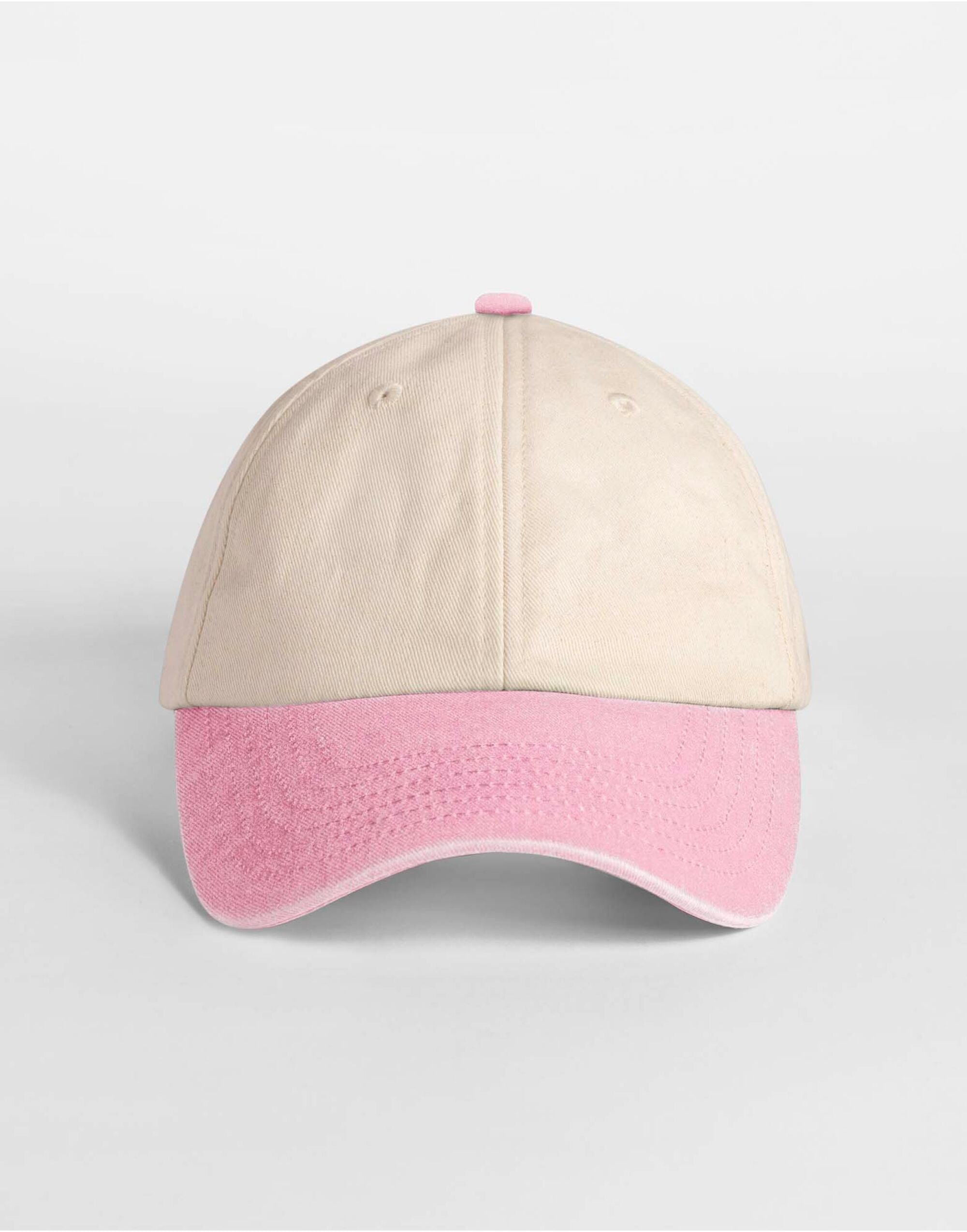 Beechfield Contrast Peak Vintage Cap