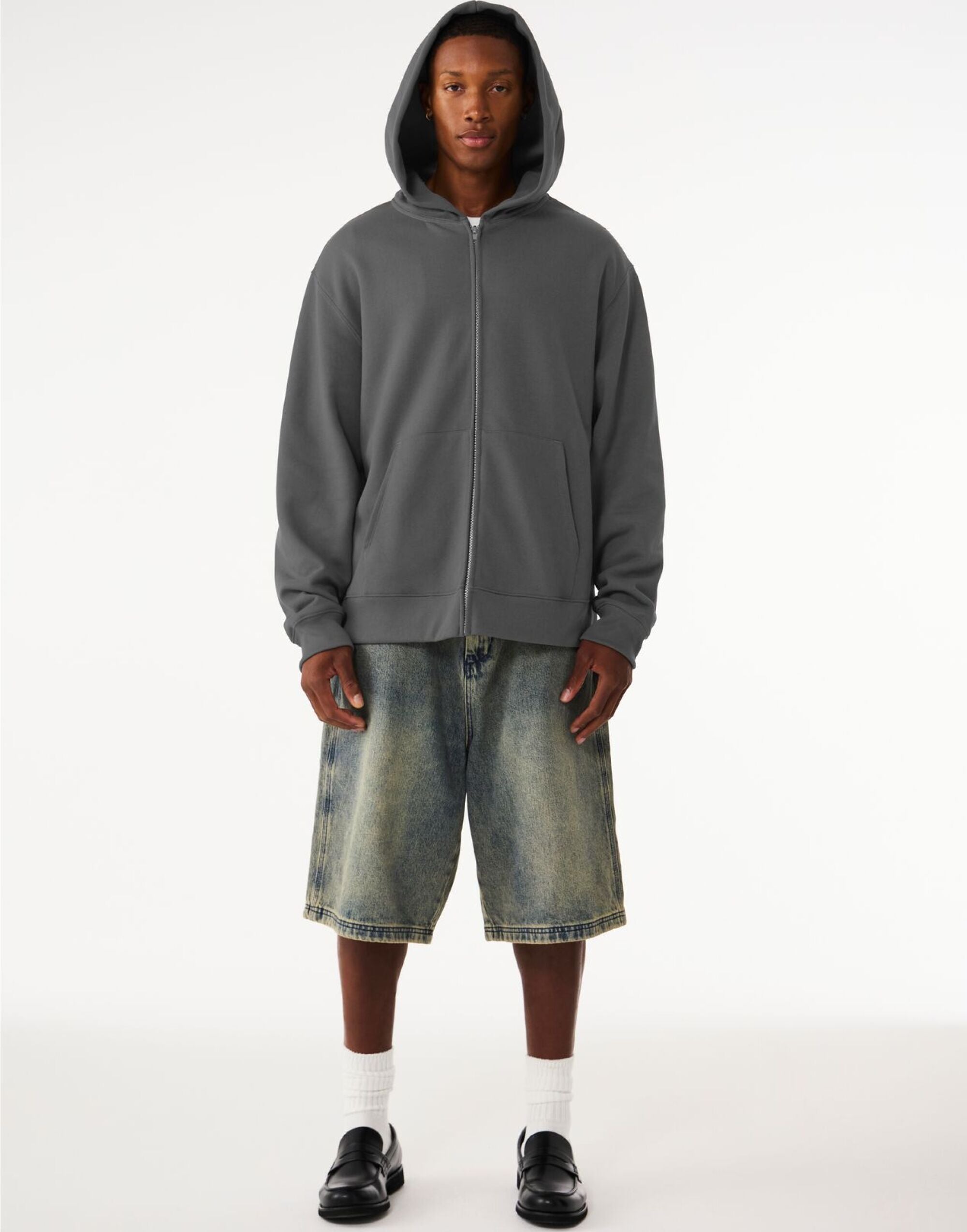 Bella + Canvas Unisex Heavy Zip Hoodie