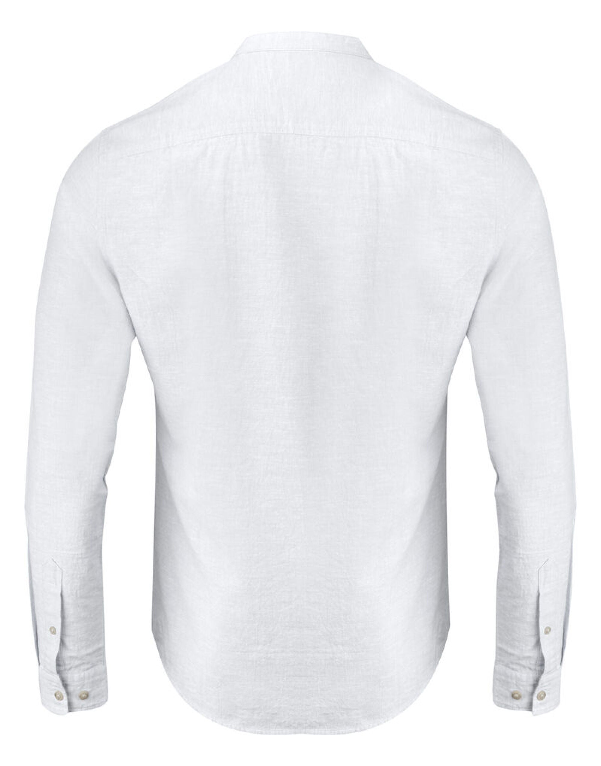 James Harvest Townsend Linen-Blend Shirt
