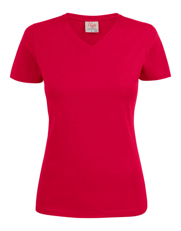 Printer Ladies Heavy V T-Shirt