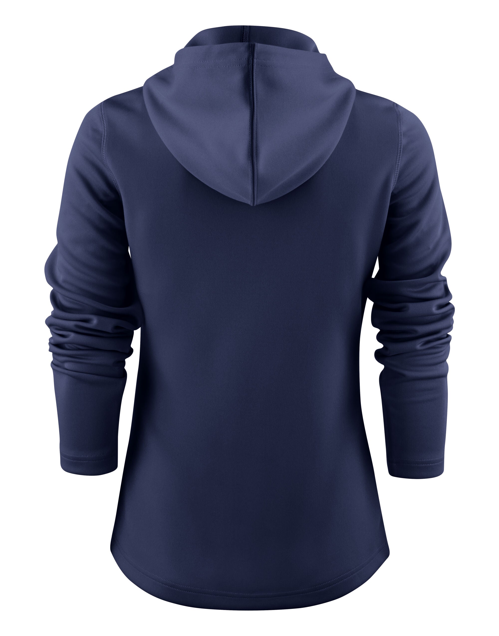 Printer Red Ladies Layback F/Z Hoodie