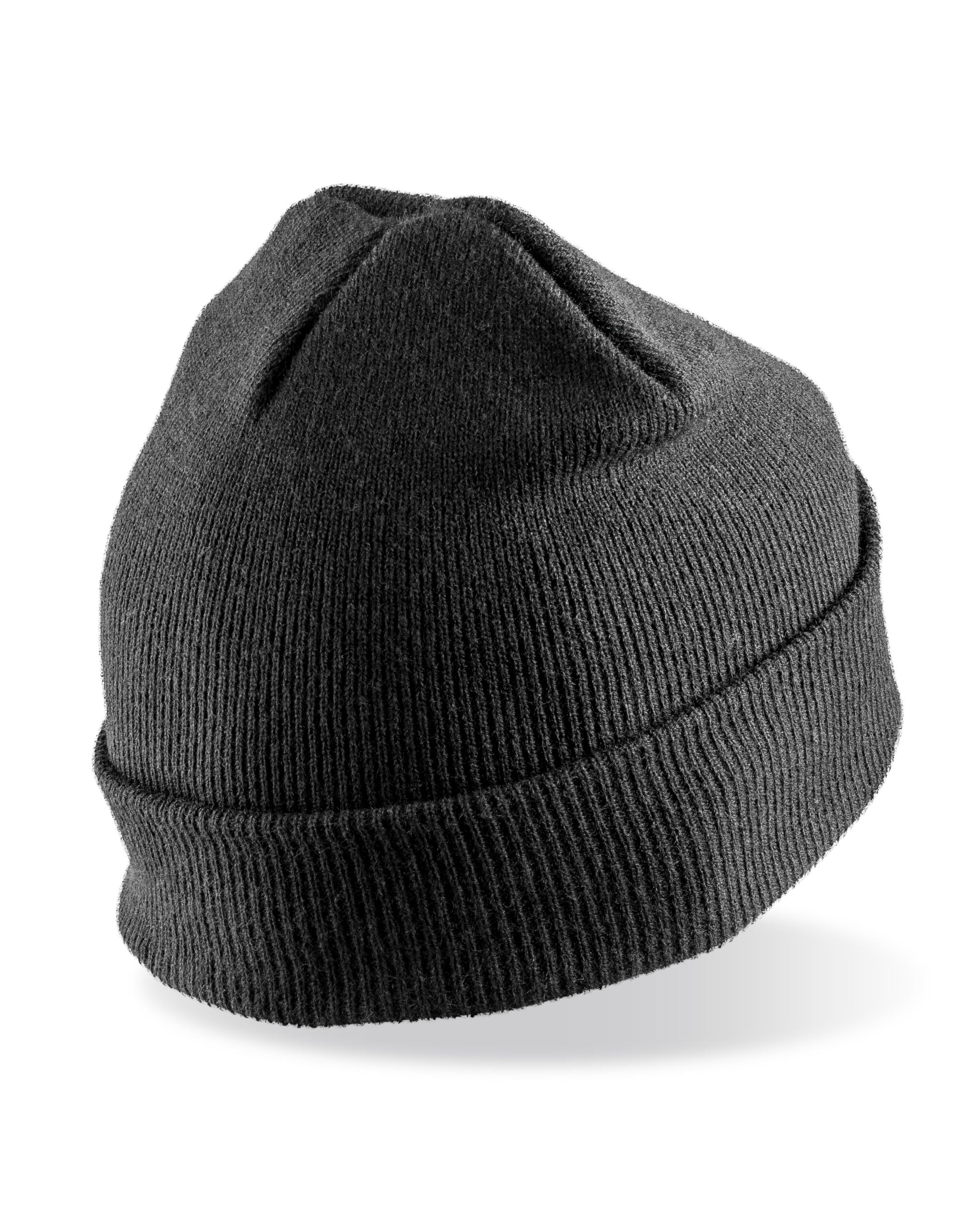 Result Recycled Dble Knit Printer Beanie