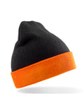 Result Recycled Black Compass Beanie