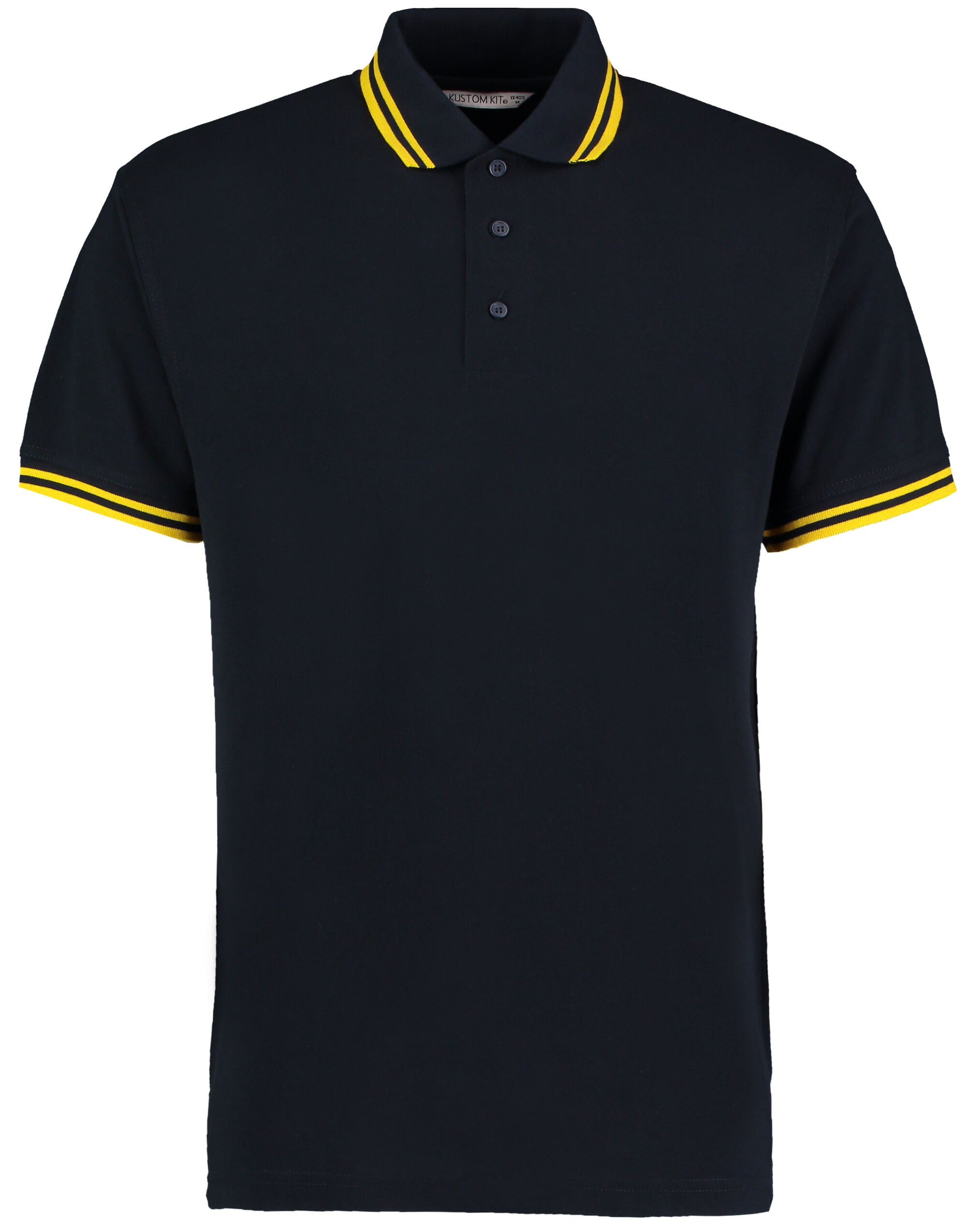 Kustom Kit Mens Tipped Collar Polo