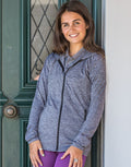 Spiro Fitness Womens Hooded Tee-Jacket